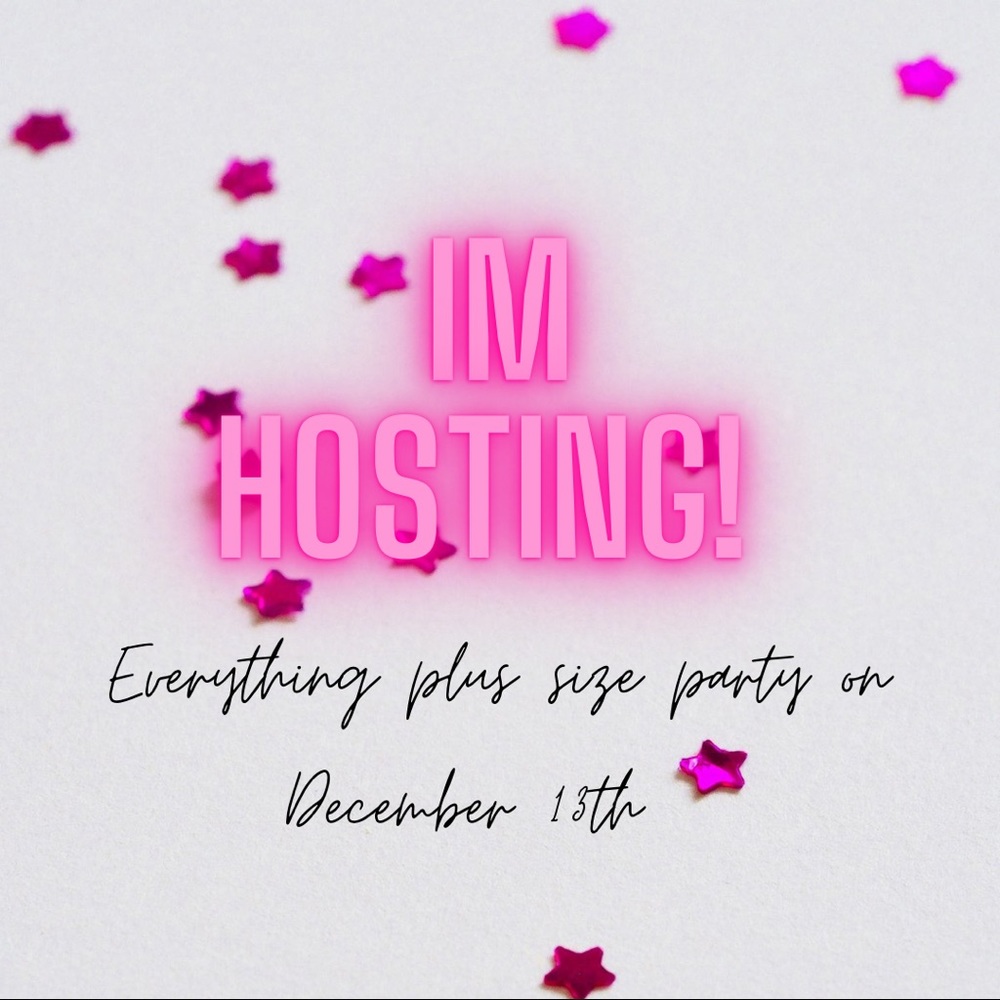 I’m Hosting!